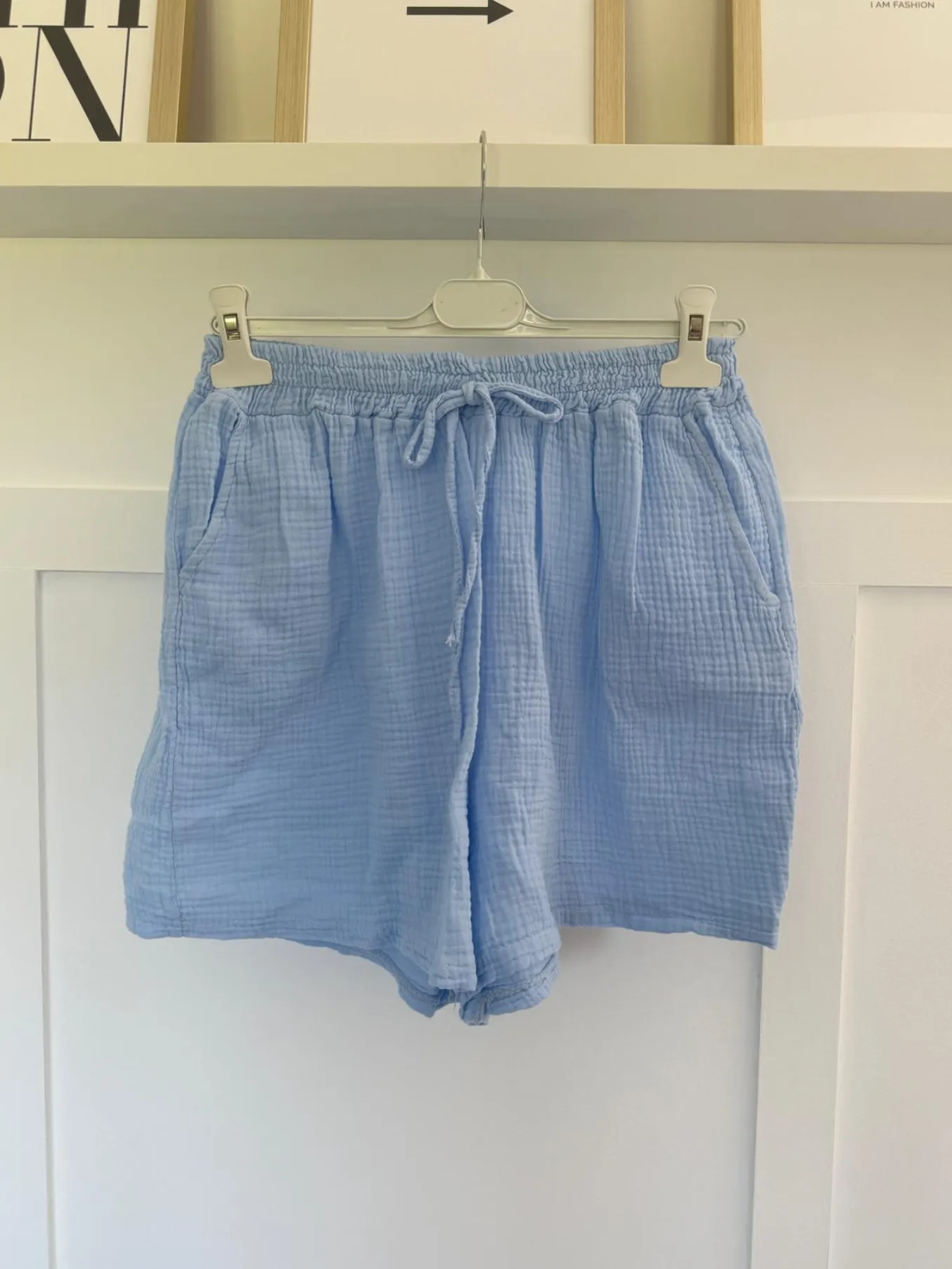 Cheesecloth Drawstring Shorts (6 Colours)