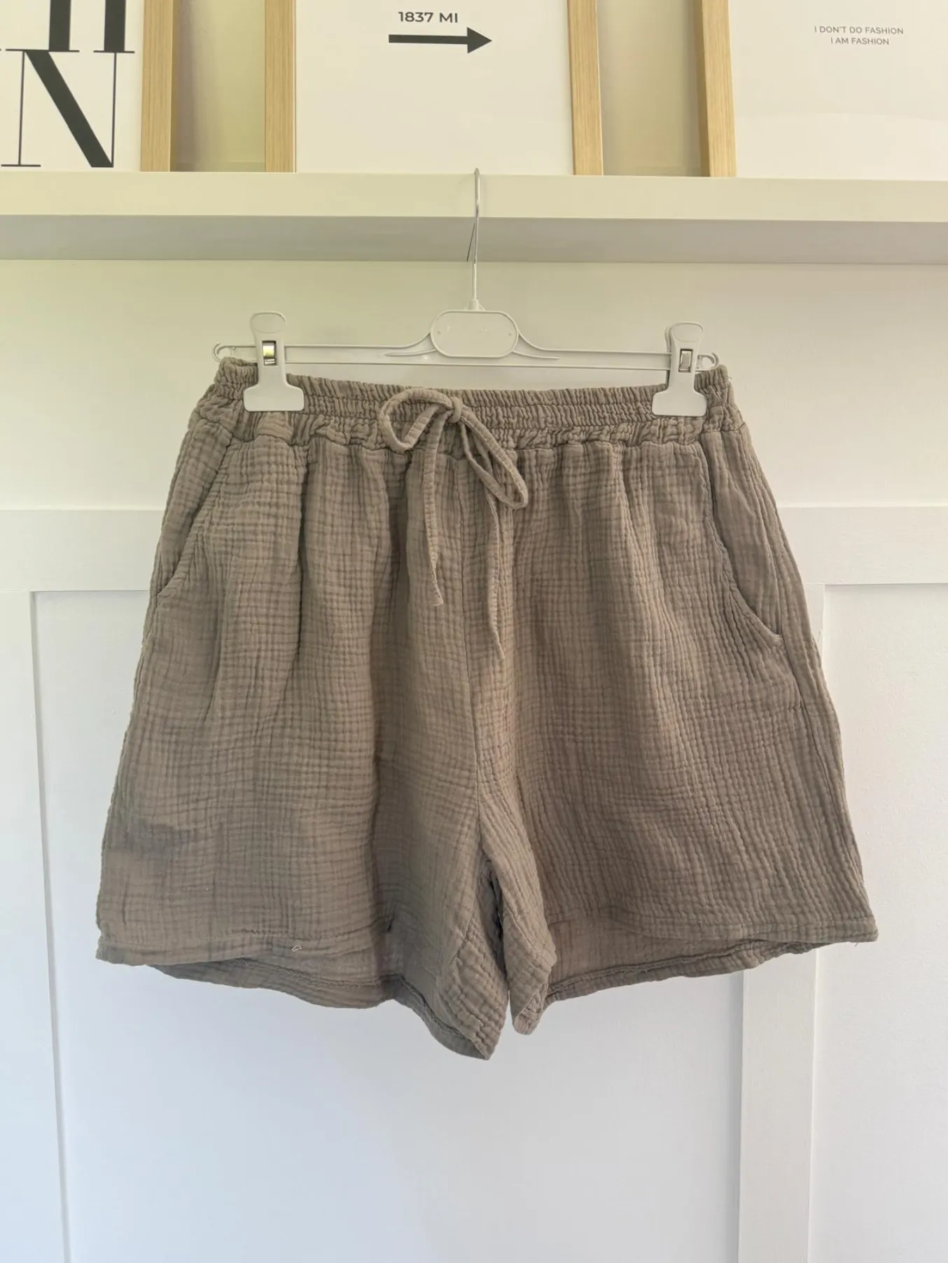 Cheesecloth Drawstring Shorts (6 Colours)