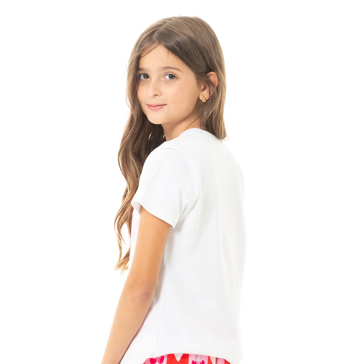 CHERRY PAJAMA SHORTS FOR GIRLS