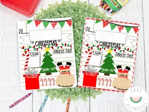 Christmas Dry Erase Board