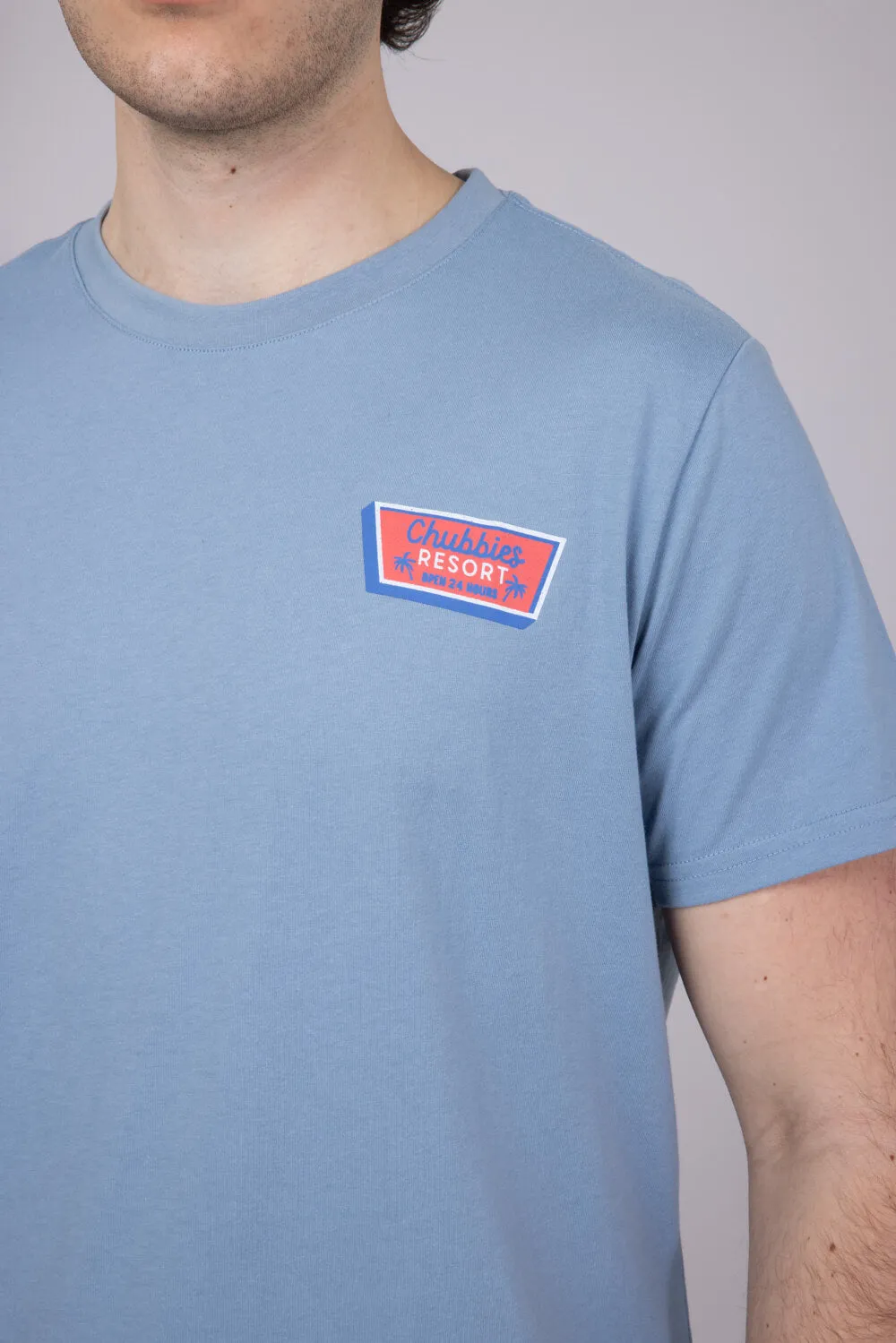 Chubbies Viva La Chubbies T-Shirt for Men in Blue | 502251-18