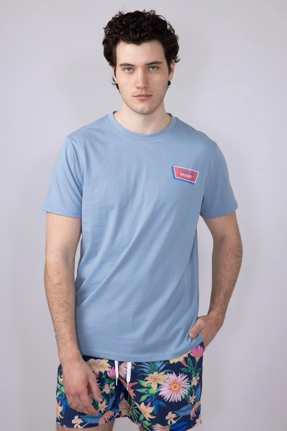 Chubbies Viva La Chubbies T-Shirt for Men in Blue | 502251-18