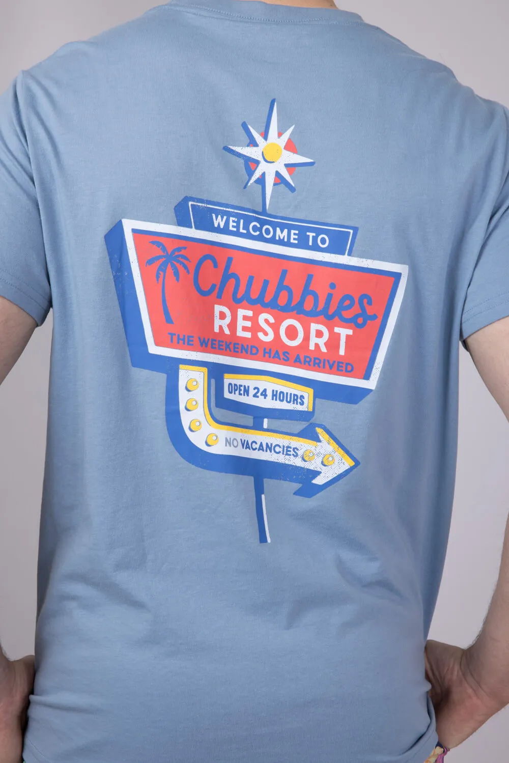 Chubbies Viva La Chubbies T-Shirt for Men in Blue | 502251-18