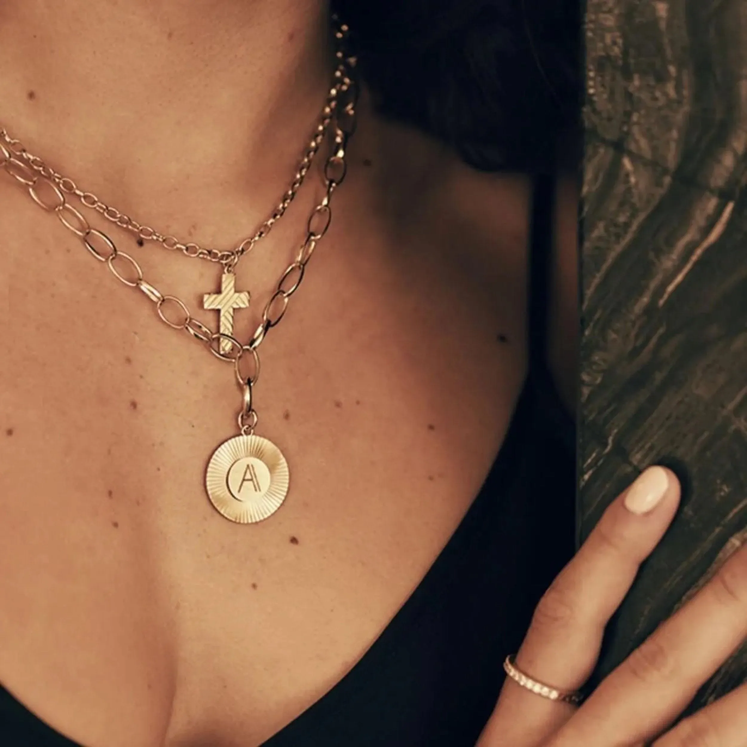 City Cross Pendant