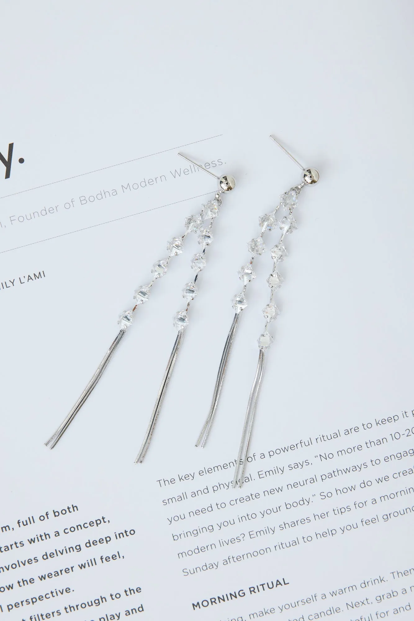 City Lights Earrings Silver