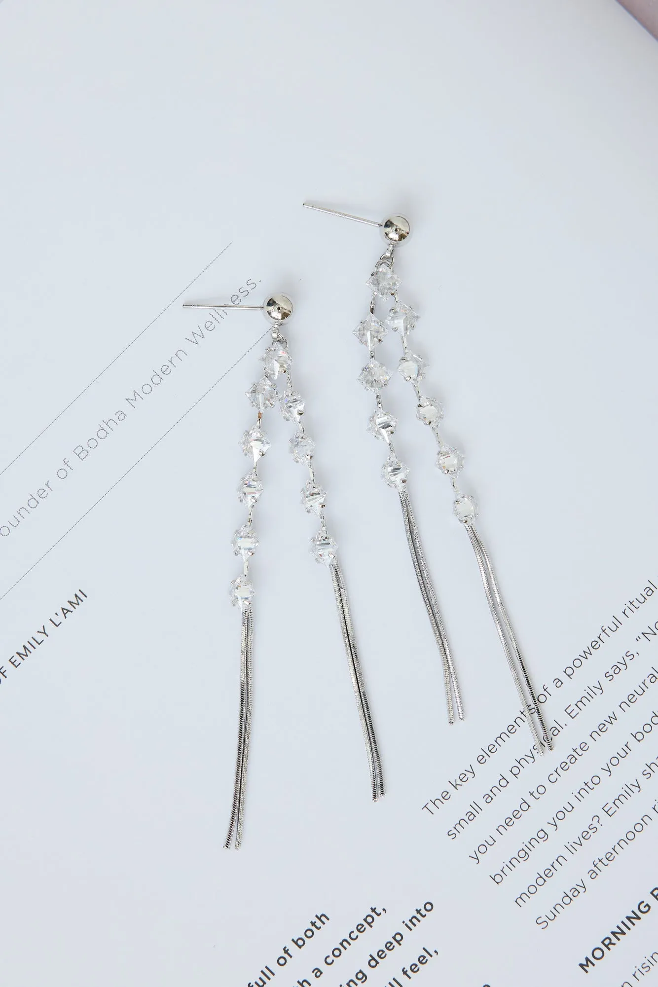 City Lights Earrings Silver