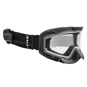 CKX Isolated Electric 210° Goggles for Trail - Matte Black Frame (Fits