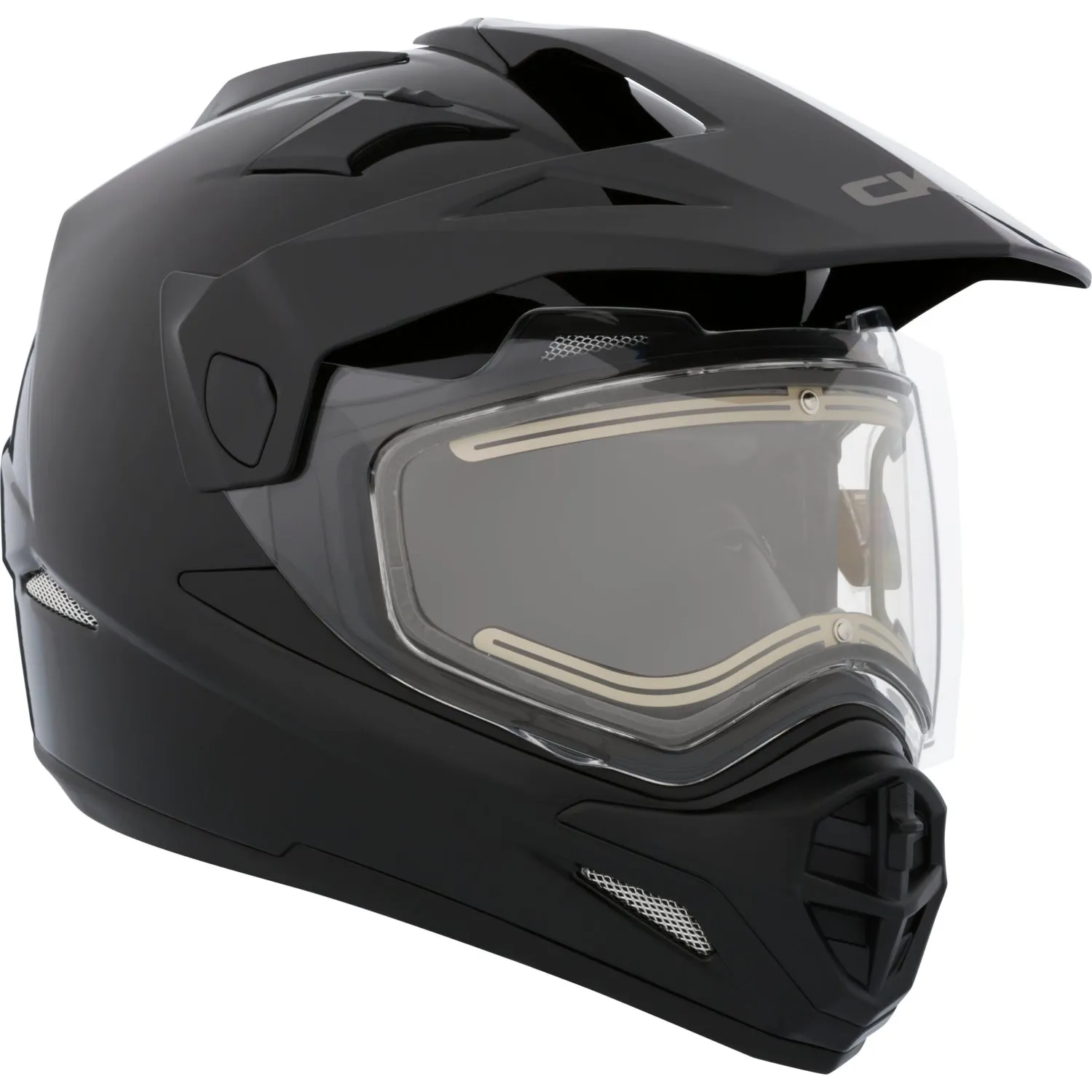 CKX Quest RSV Solid Backcountry Helmet with Electric Double Shield