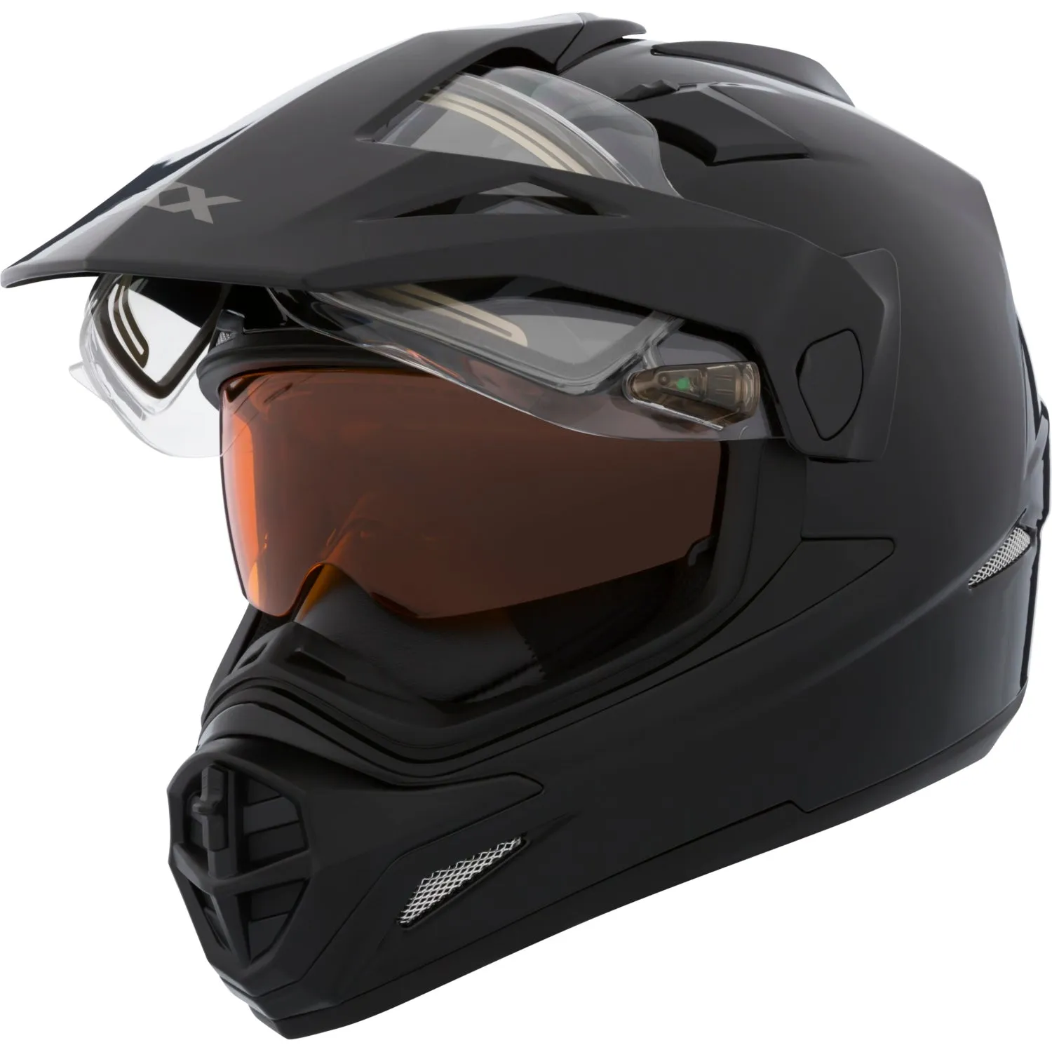 CKX Quest RSV Solid Backcountry Helmet with Electric Double Shield