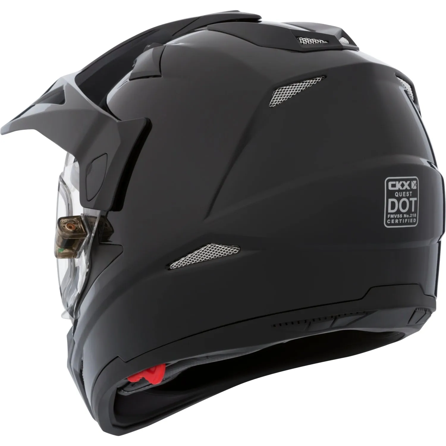 CKX Quest RSV Solid Backcountry Helmet with Electric Double Shield