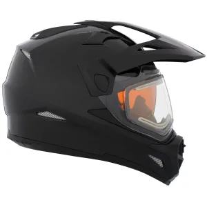 CKX Quest RSV Solid Backcountry Helmet with Electric Double Shield