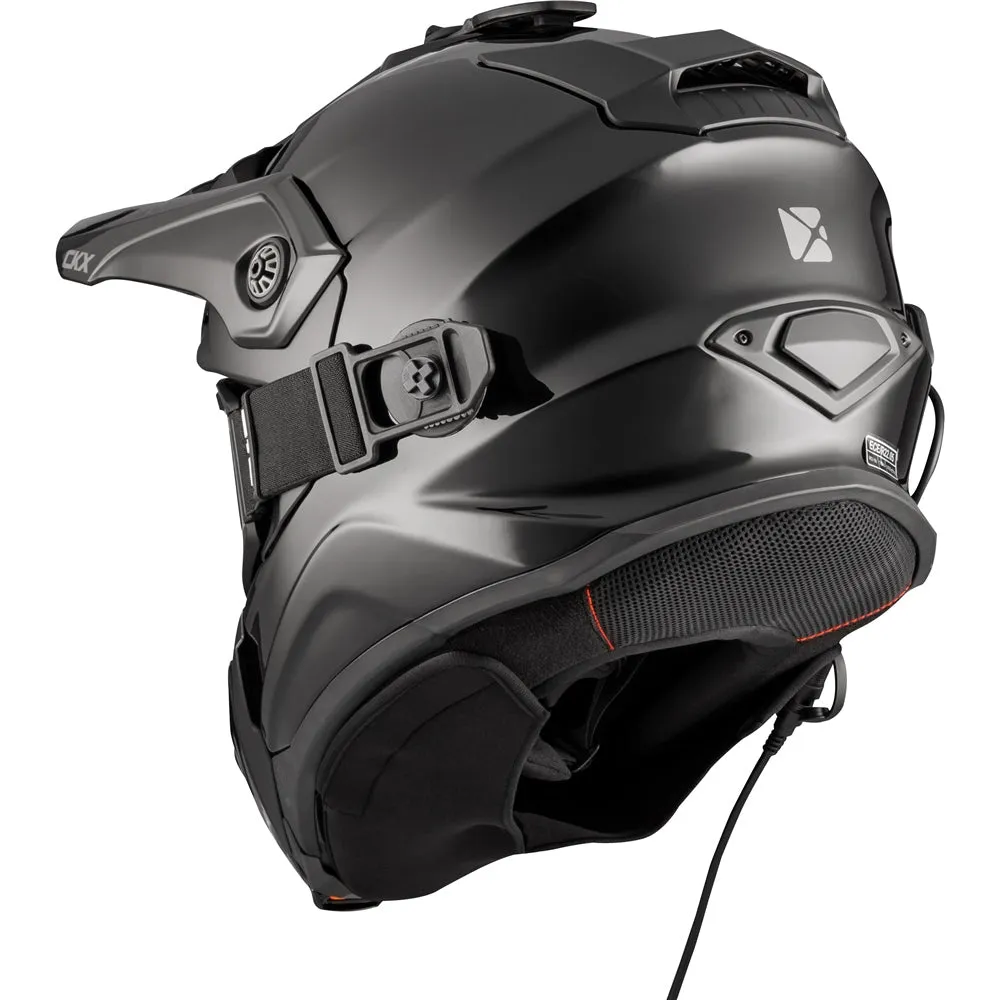 CKX Titan Solid 210° Electric Goggles Helmet