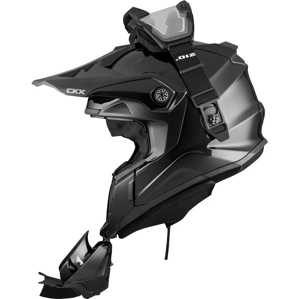 CKX Titan Solid 210° Electric Goggles Helmet
