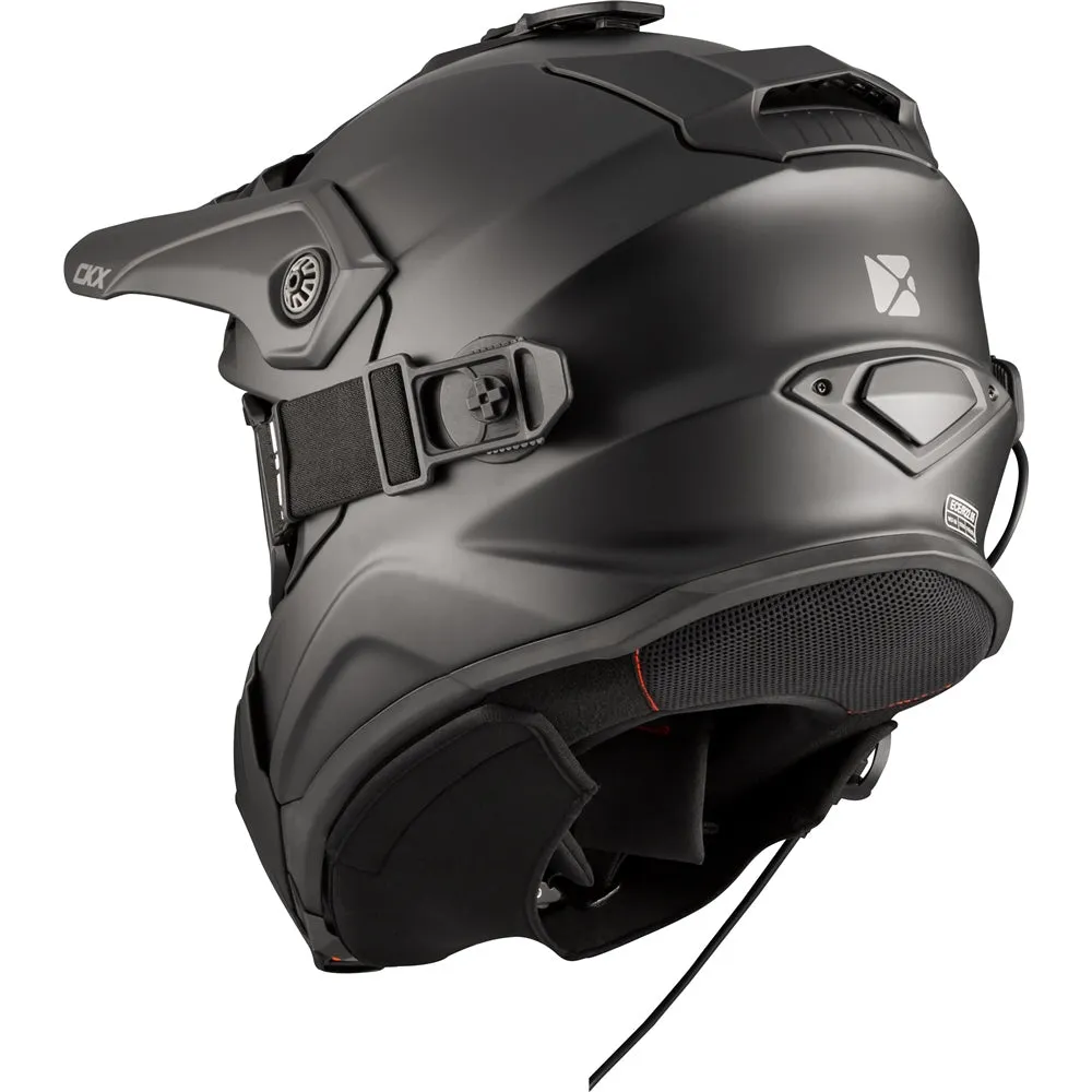 CKX Titan Solid 210° Electric Goggles Helmet