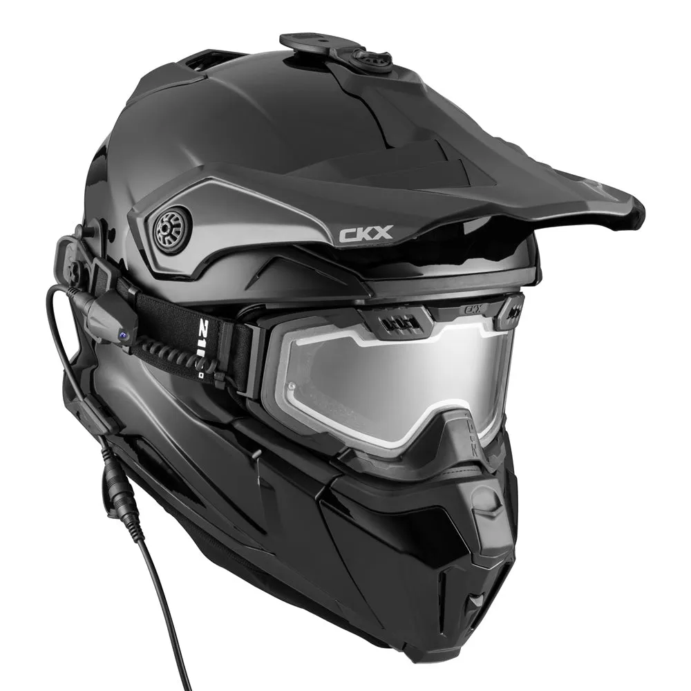 CKX Titan Solid 210° Electric Goggles Helmet