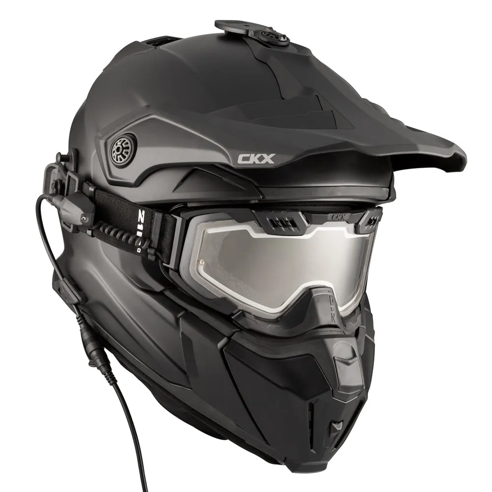 CKX Titan Solid 210° Electric Goggles Helmet