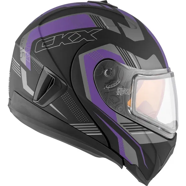 CKX Tranz 1.5 AMS Modular Winter Helmet - Omeg Graphic