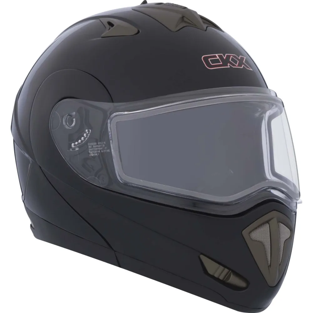 CKX Tranz-E Solid Snow Helmet