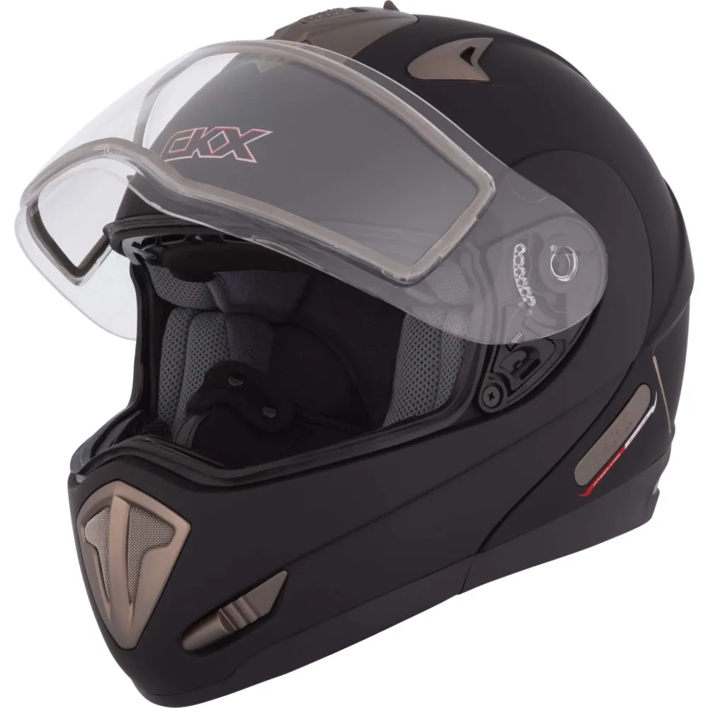 CKX Tranz-E Solid Snow Helmet