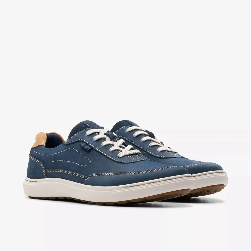 Clarks Men's Mapstone Trail Navy Nubuck