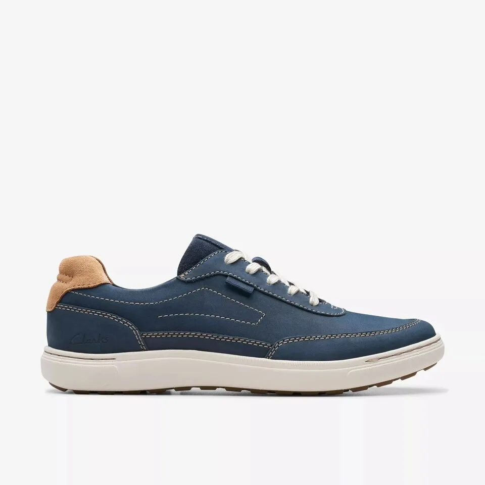 Clarks Men's Mapstone Trail Navy Nubuck