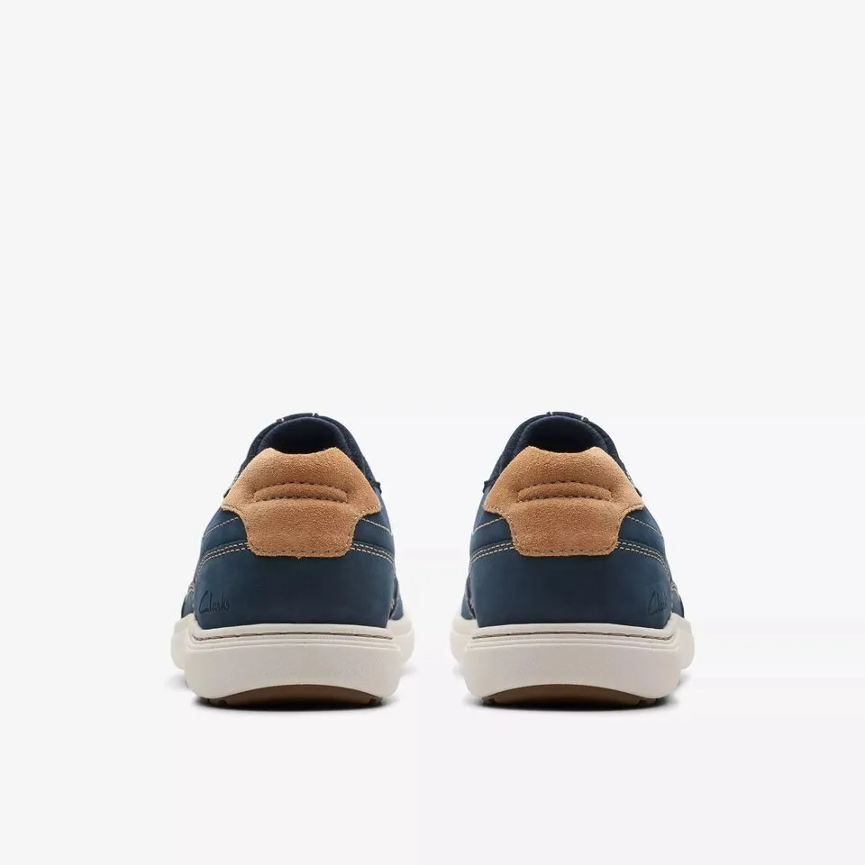 Clarks Men's Mapstone Trail Navy Nubuck