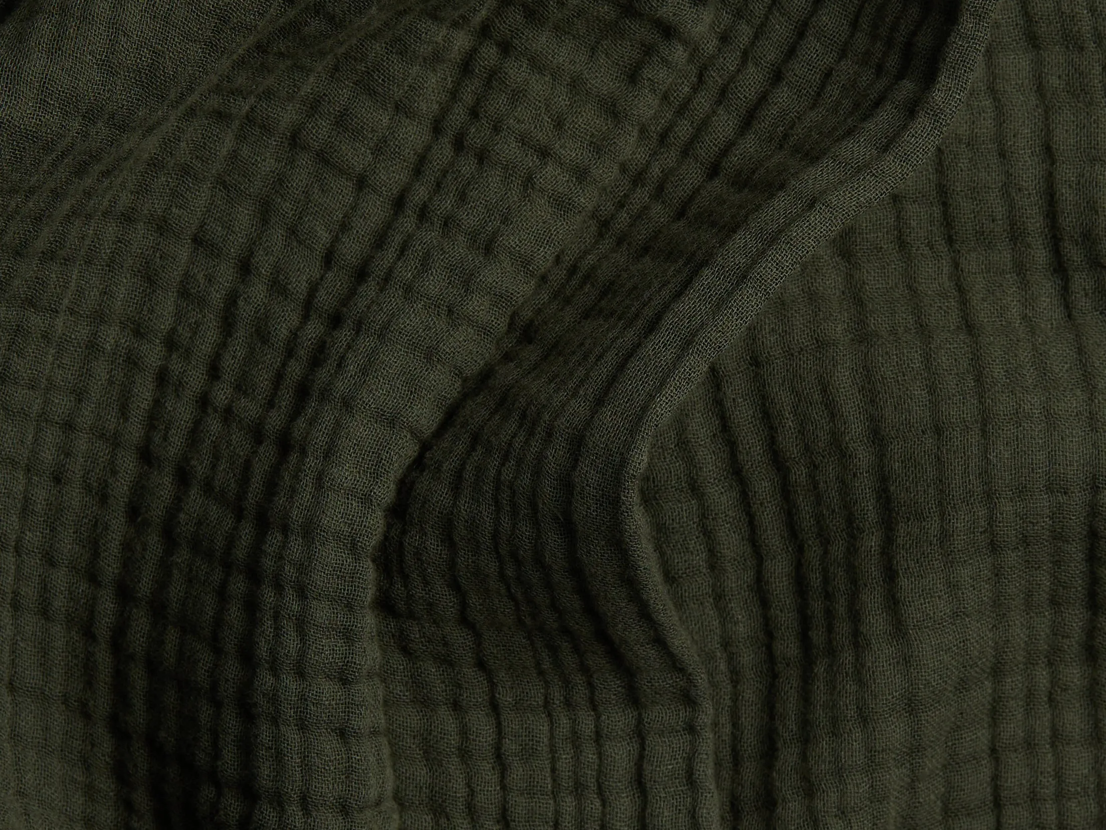 Cloud Cotton Robe (Evergreen)