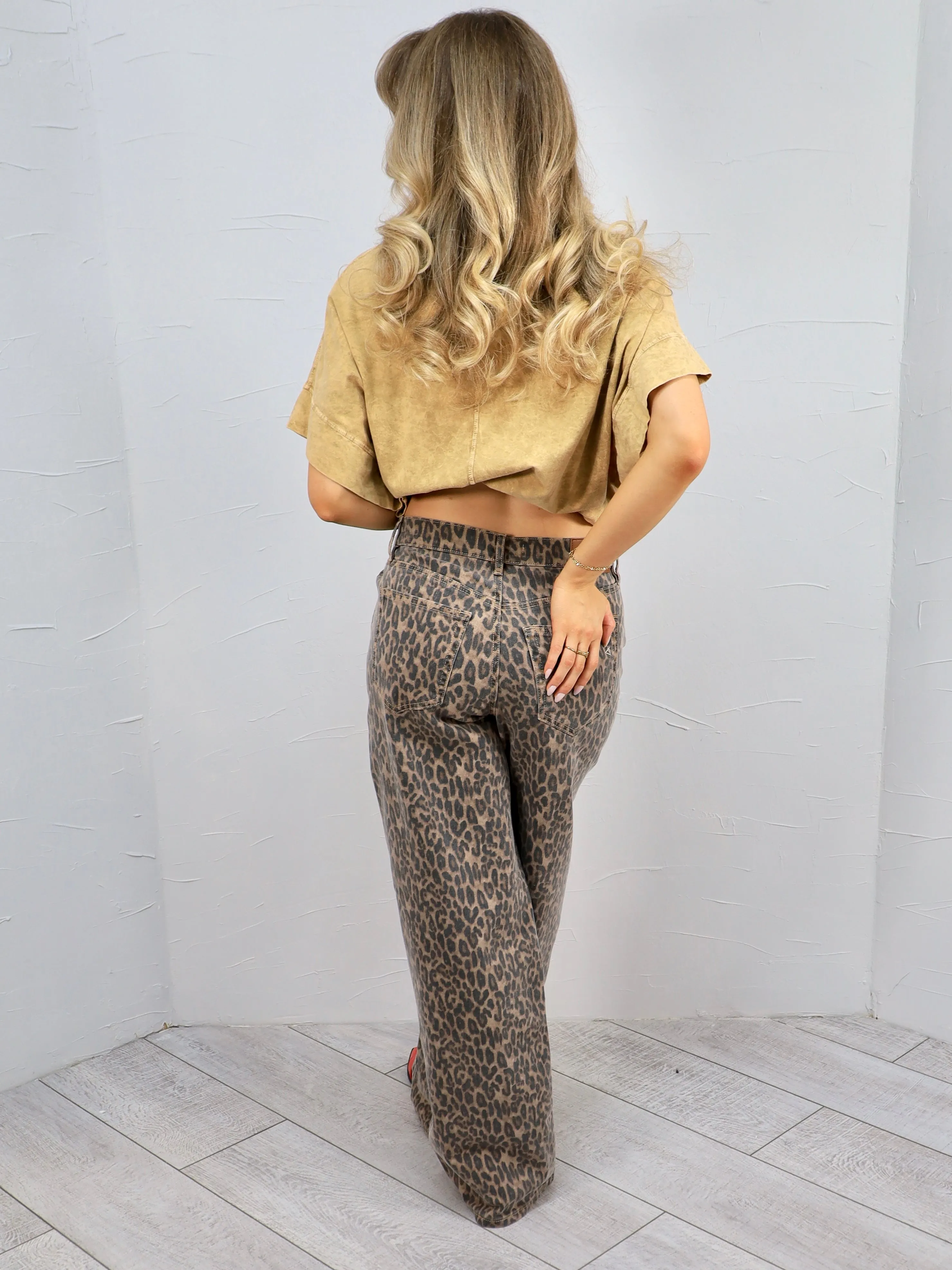 Come Closer Cheetah Denim