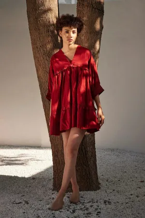 Crimson Love Mini Dress