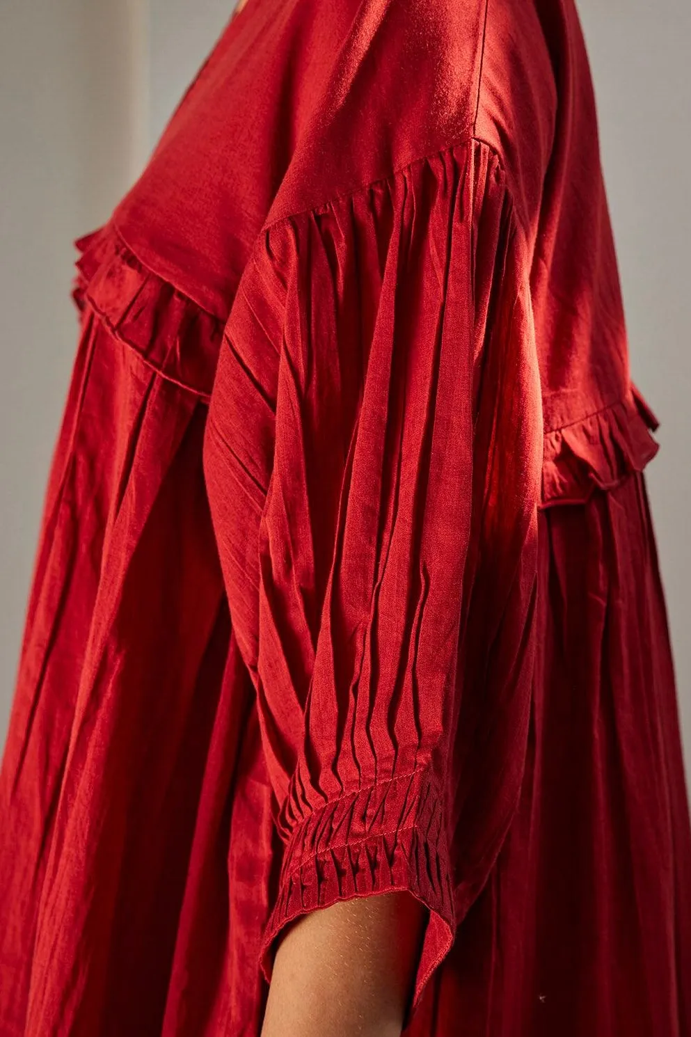 Crimson Love Mini Dress