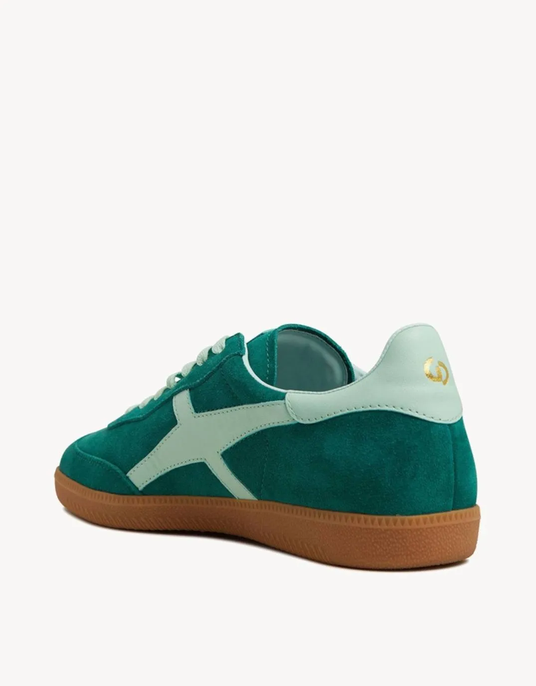 Crossroads Suede Sneakers - Green/Mint