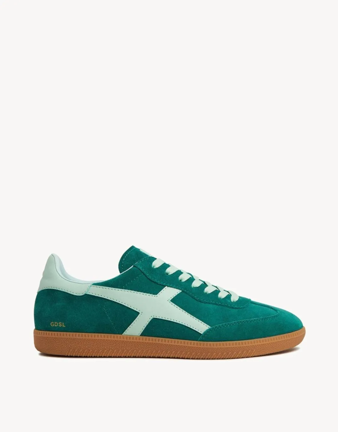 Crossroads Suede Sneakers - Green/Mint