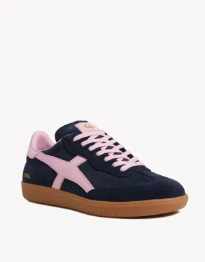 Crossroads Suede Sneakers - Navy/Pink