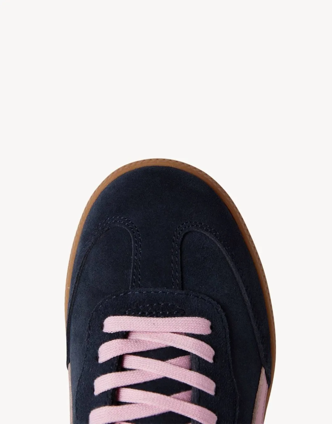 Crossroads Suede Sneakers - Navy/Pink