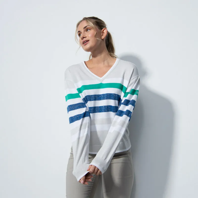 Daily Sport Iwaki Striped Knit  Sweater