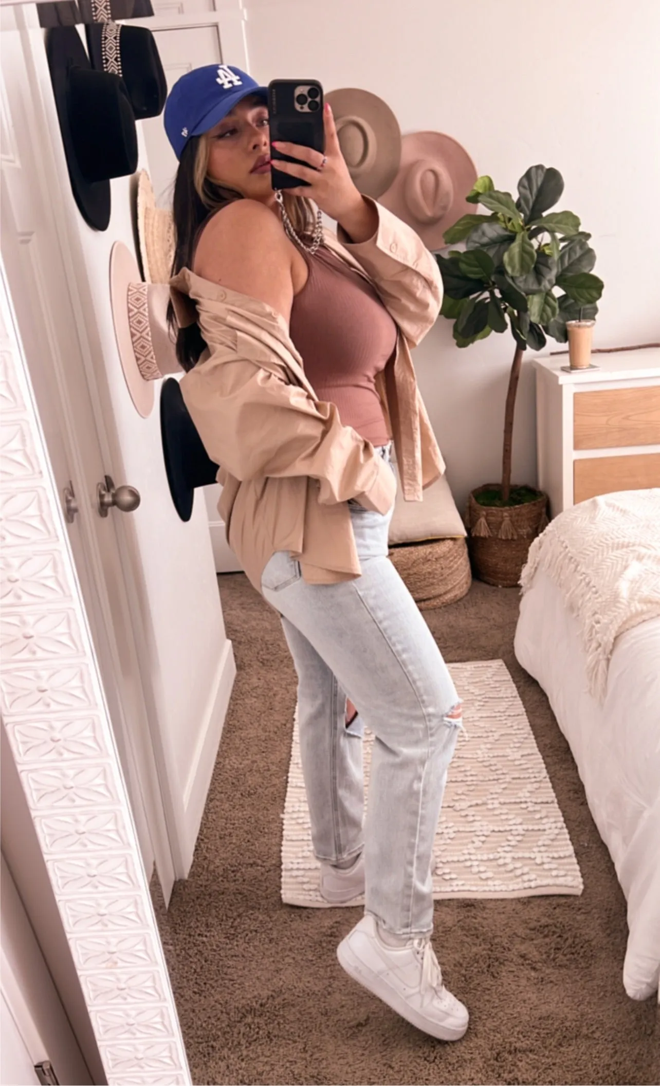 day by day high rise relaxed jeans (REG & PLUS)