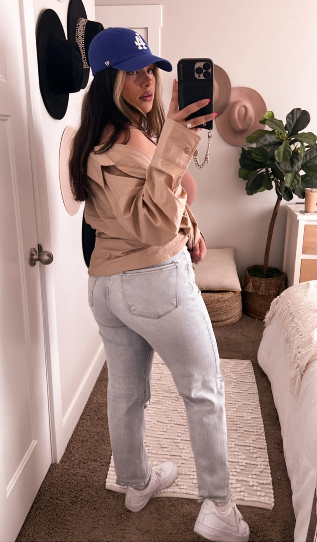 day by day high rise relaxed jeans (REG & PLUS)