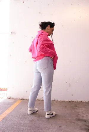 day by day high rise relaxed jeans (REG & PLUS)