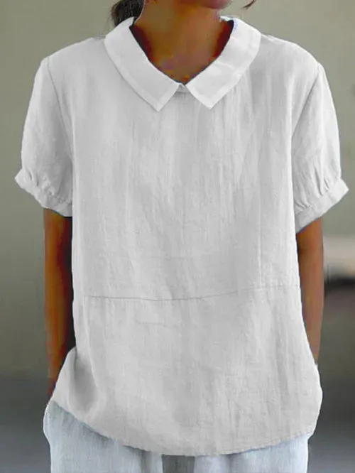 Deborah | Relaxed Fit Collared Blouse