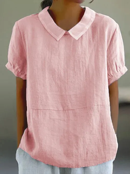 Deborah | Relaxed Fit Collared Blouse