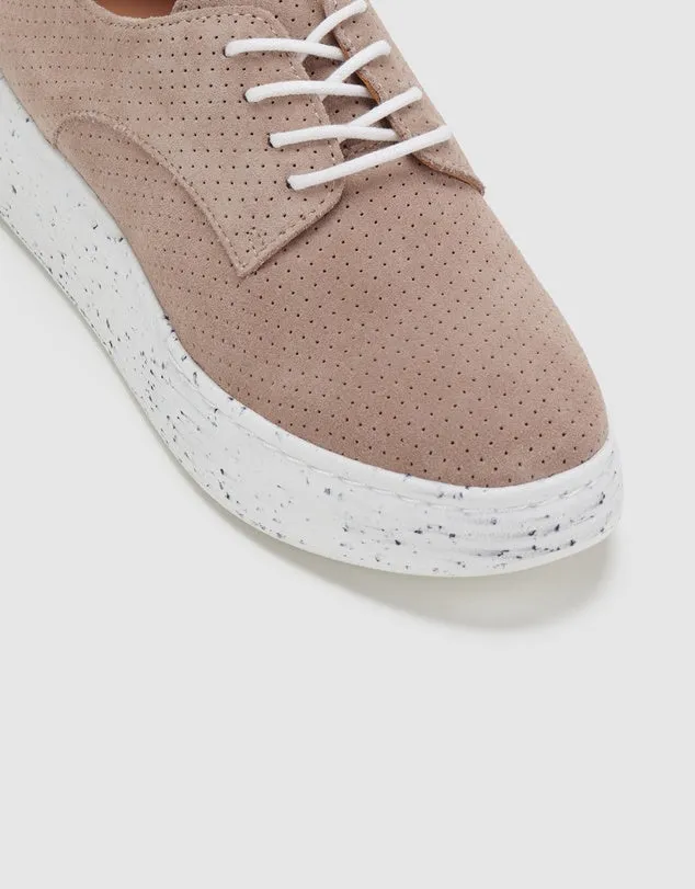Derby City Pin Punch- Taupe Swede
