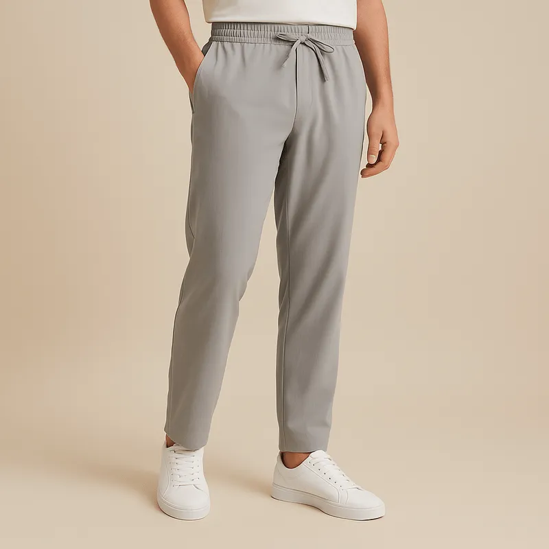 Domoir | Coastal Relaxed Cotton Trousers