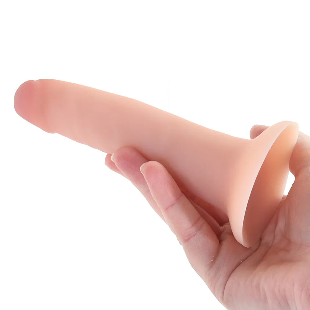 Dr. Skin Dr. Lucas 5 Inch Silicone Dildo in Vanilla