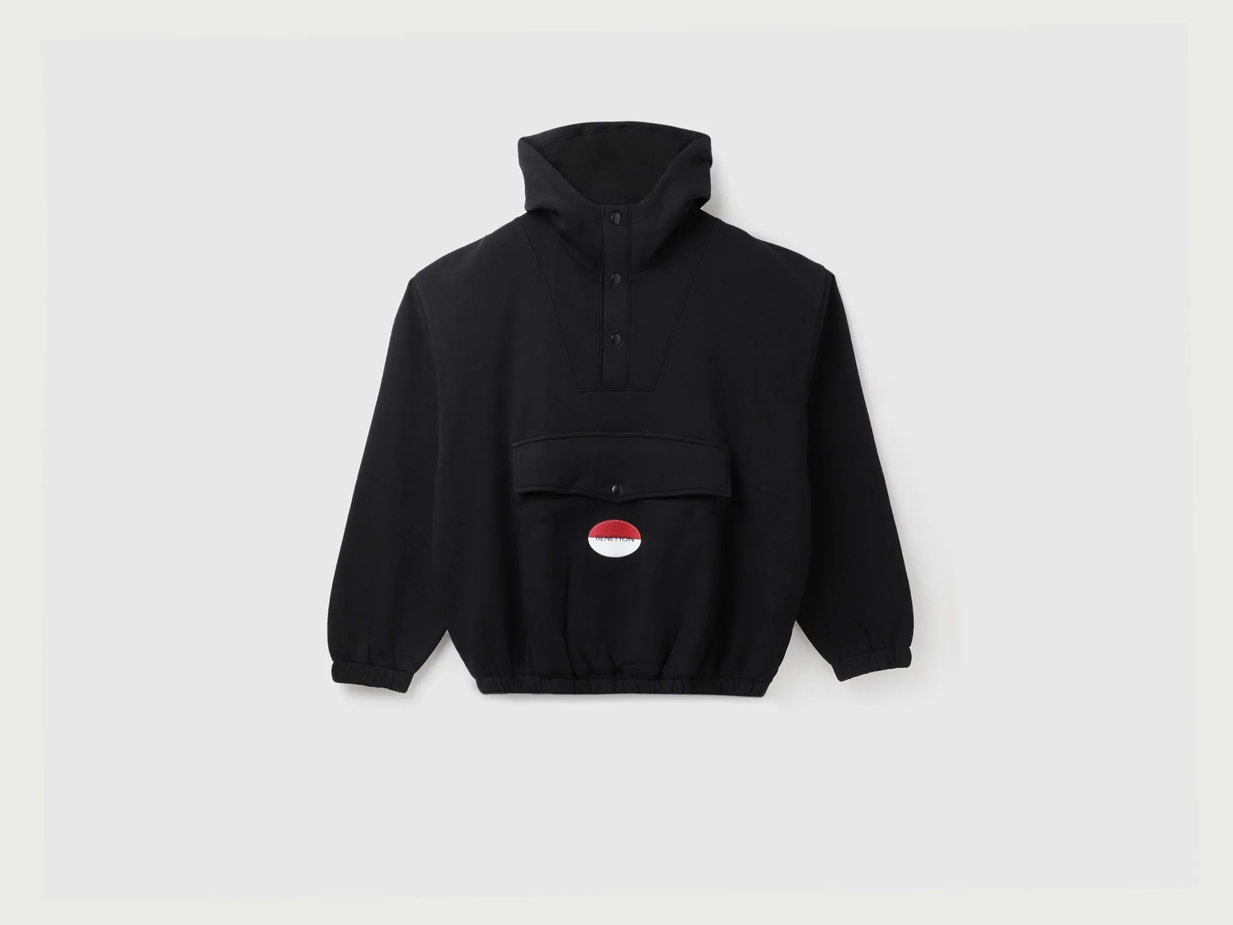 Drop Shoulder Hooded Neck Oversized Hoodie