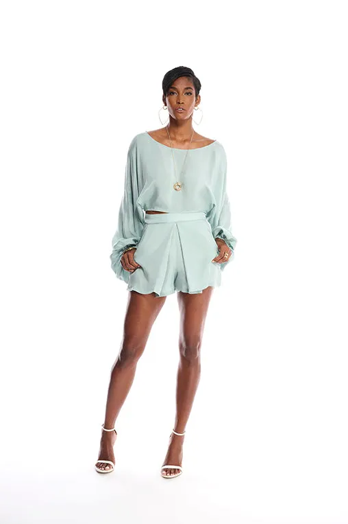 Fab Sleeve Blouse- Cupro