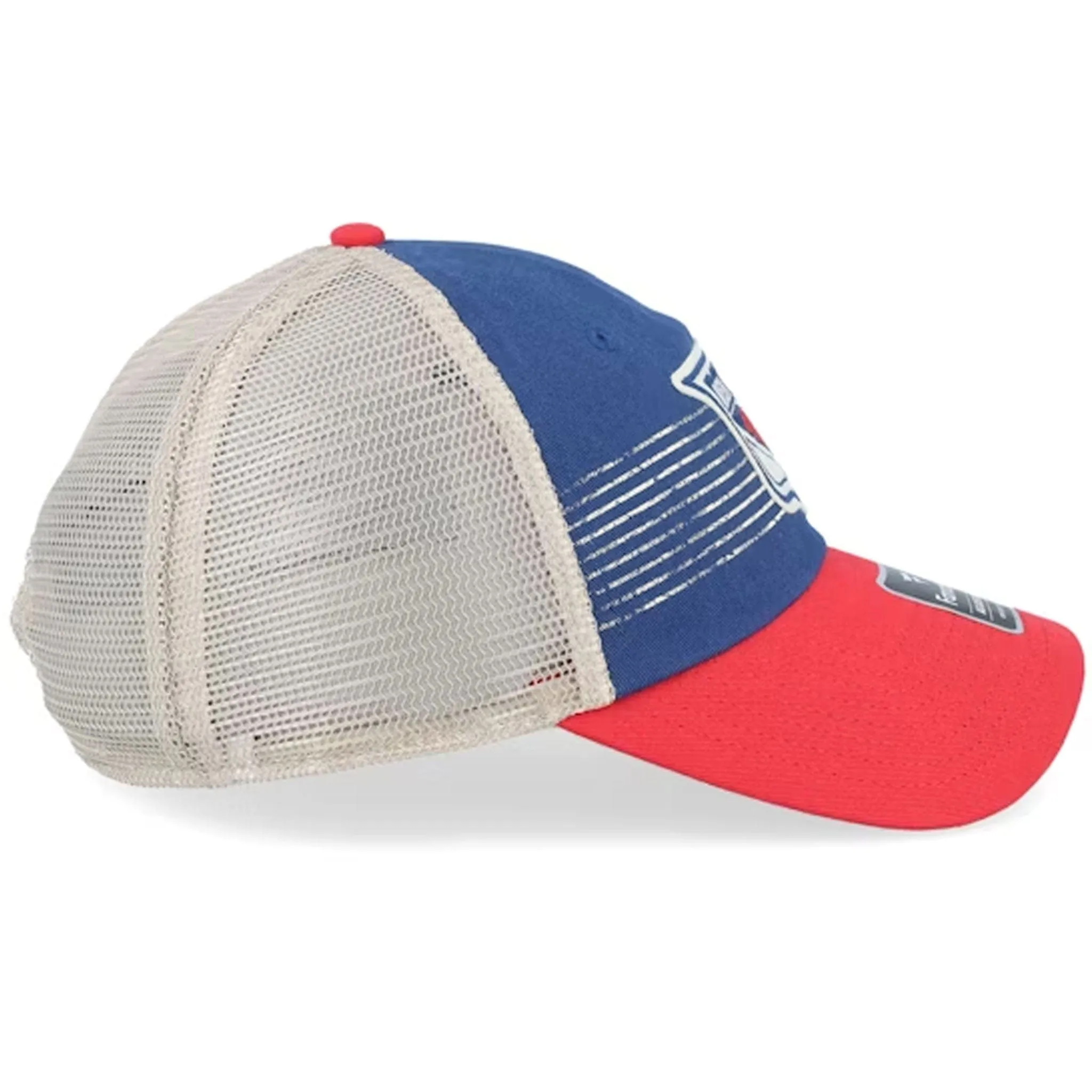 Fanatics Breakaway Cotton 5 Panel Unstructured Adjustable Hat - New York Rangers