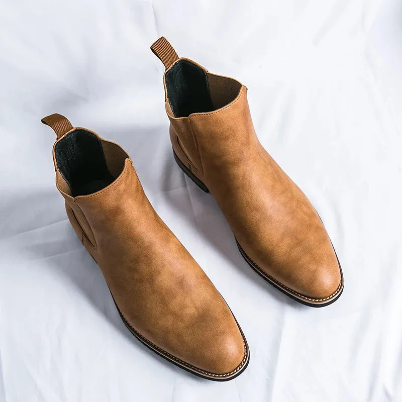 FashionStar Neue Business-Chelsea-Stiefel für Männer