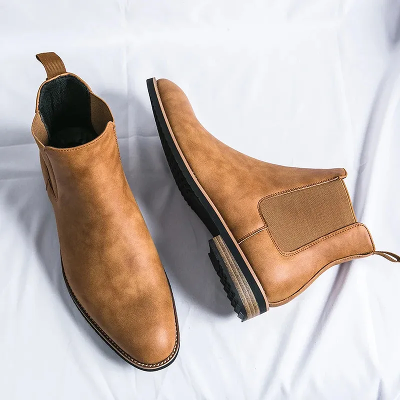 FashionStar Neue Business-Chelsea-Stiefel für Männer
