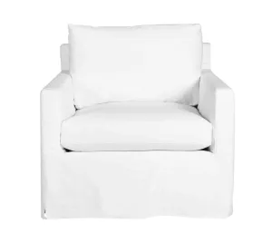 Fiji Slipcovered 36in Slipcovered Chair