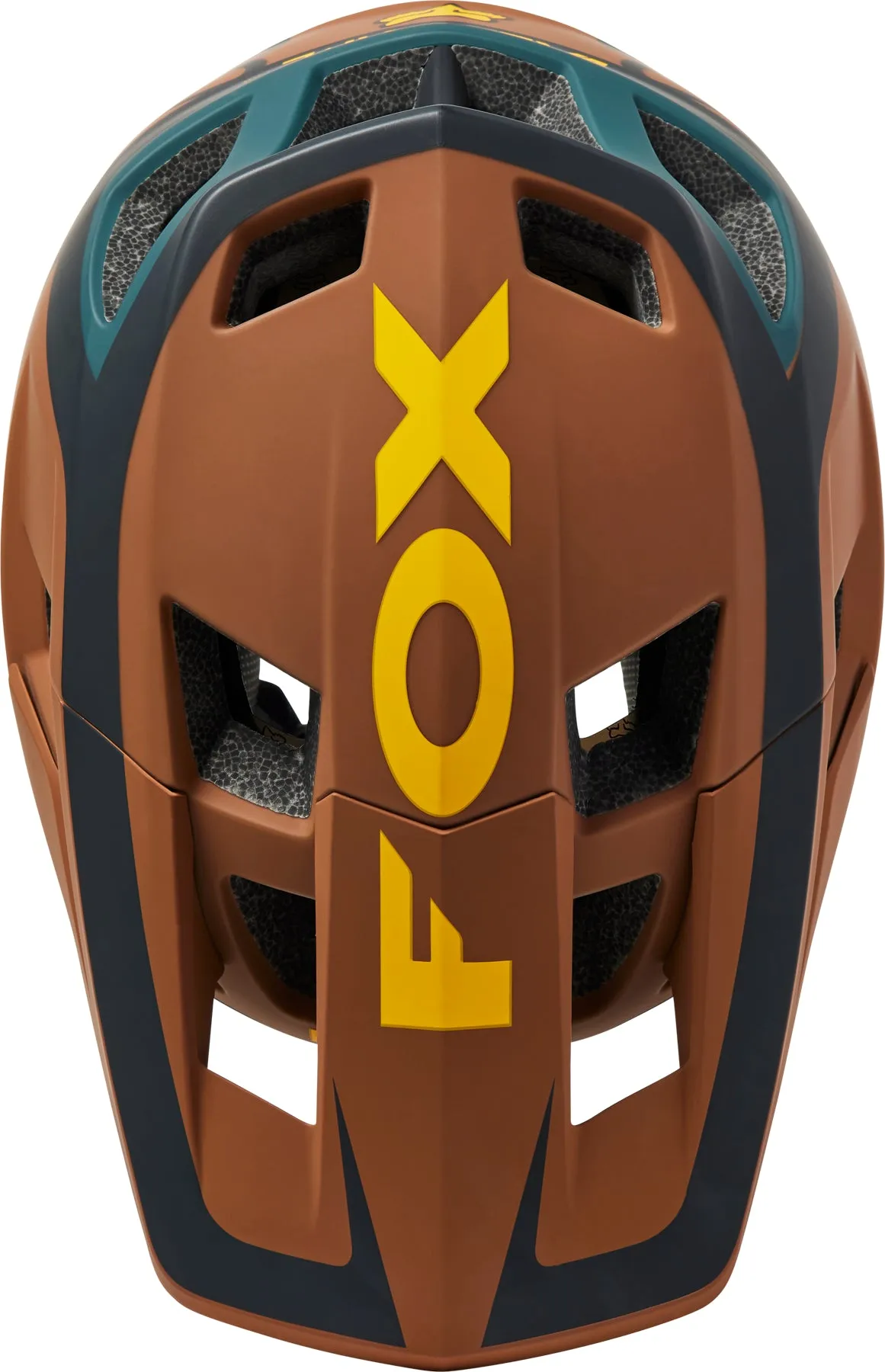 Fox Dropframe Pro Dvide Helmet Nutmeg